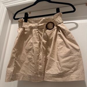 Laundry By Shelli Segal Tan Skirt with Belt